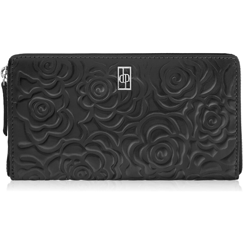 Paolo Peruzzi Dámska peňaženka z prírodnej kože s kvetinovým vzorom | 63540165