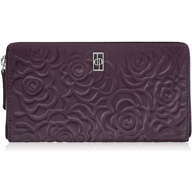 Paolo Peruzzi Dámska peňaženka z prírodnej kože s kvetinovým vzorom | 63540166