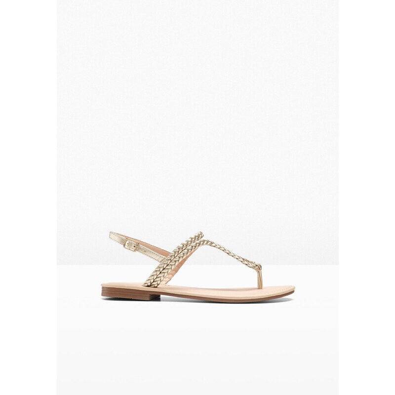 bonprix Sandále, farba zlatá 44789311