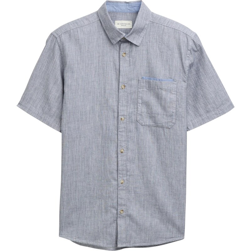 TOM TAILOR Košeľa svetlomodrá / modrá melírovaná 63546018