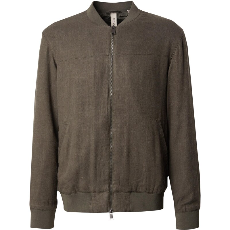 Only & Sons Prechodná bunda ONSRENATO farby bahna 63546292