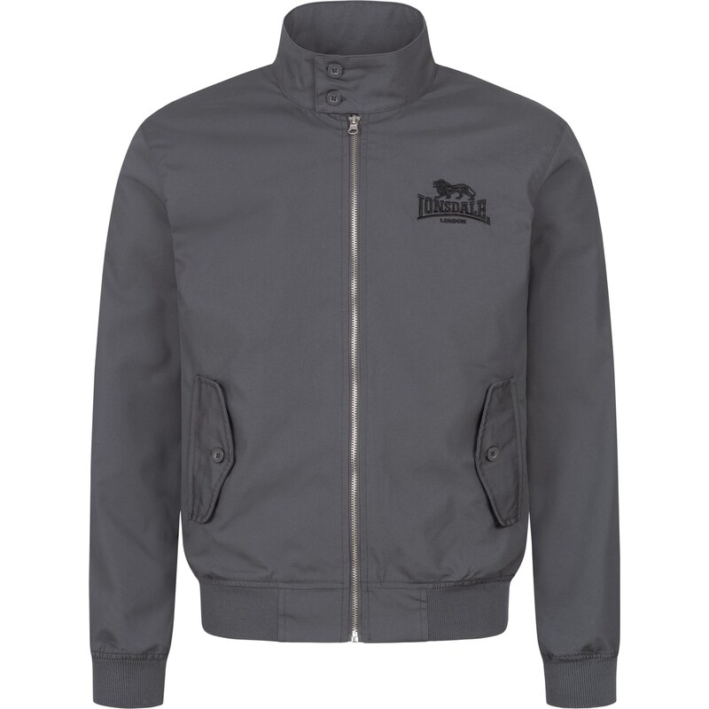 LONSDALE Prechodná bunda Acton antracitová / čierna 64131278