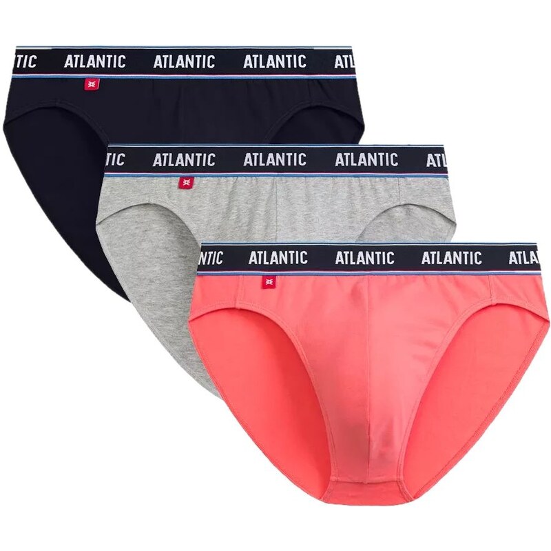 Atlantic Pánske slipy 3 pack 200 mix 63542322