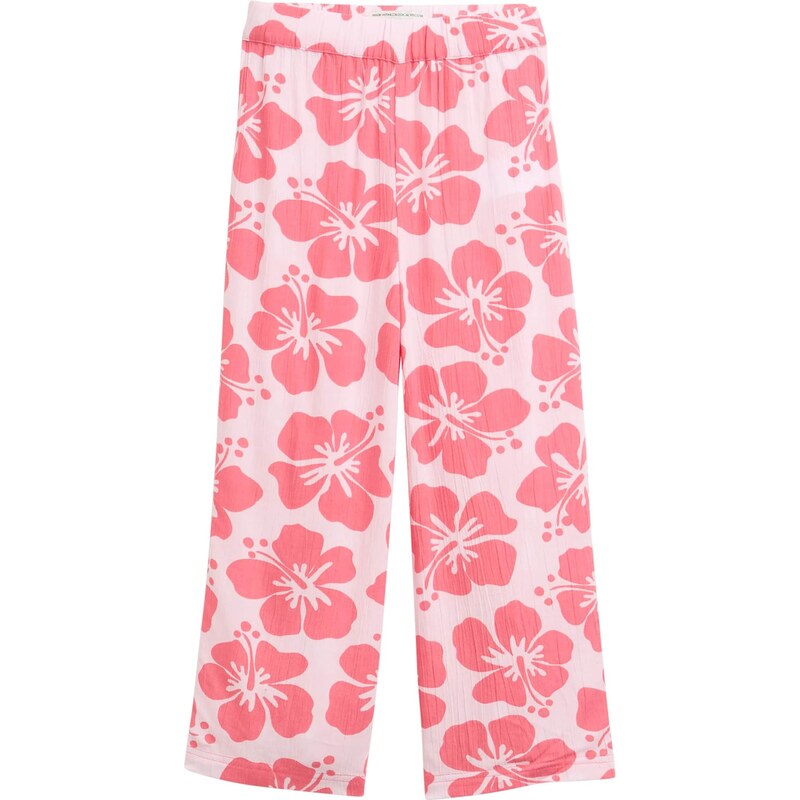 TOM TAILOR Nohavice ružová / biela 63546042