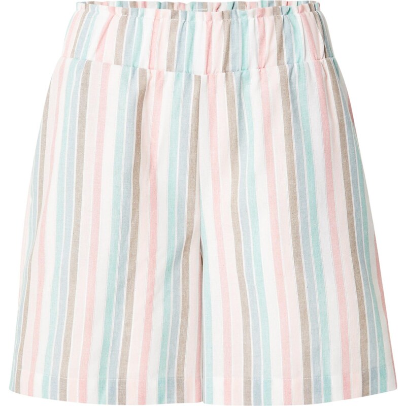 NÜMPH Nohavice VIBEKA béžová / svetlomodrá / mätová / ružová 63546186