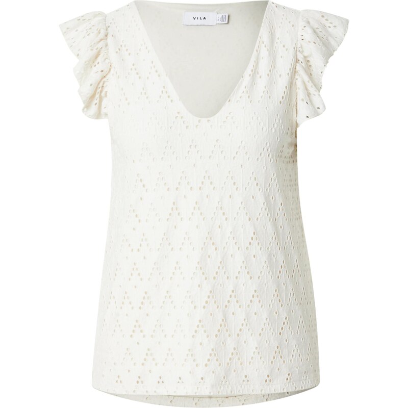 VILA Tričko VIAmalina piesková 63556476