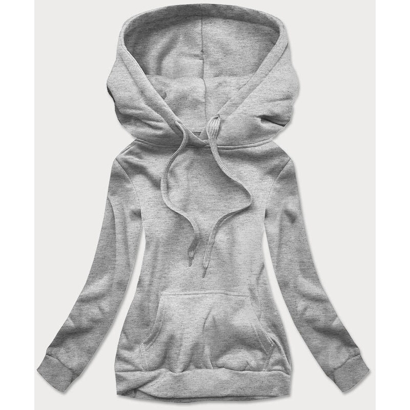 J.STYLE Dámska sivá mikina (W02-2) 26631173