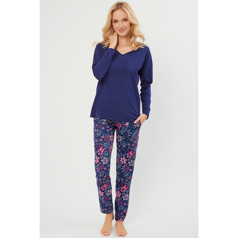 Dámske pyžamo Italian Fashion Folk dlhý rukáv 65899910