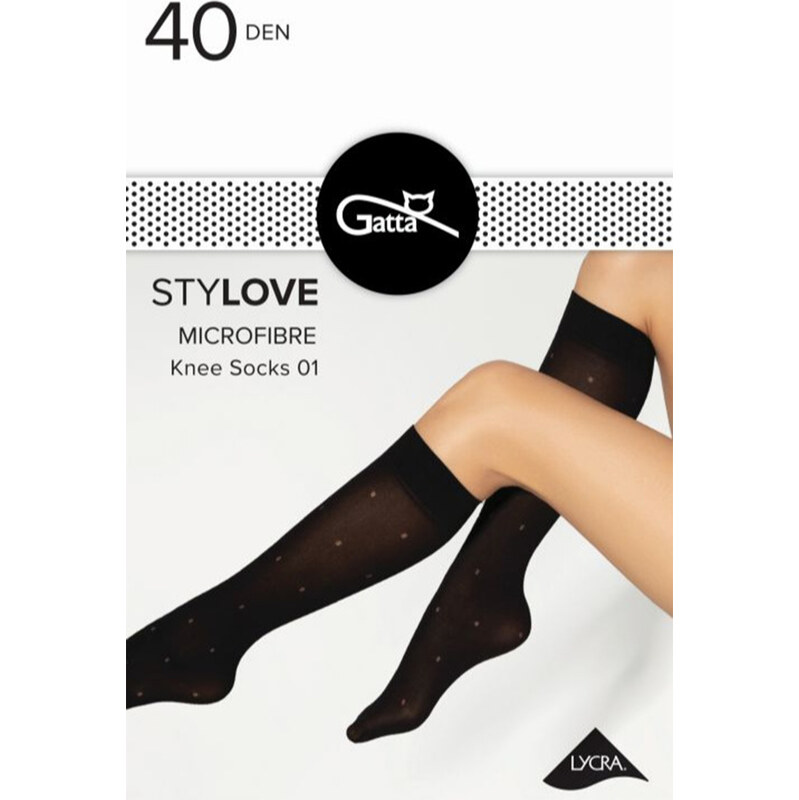 Silonkové podkolienky Gatta Stylove 01 40 DEN 64235034