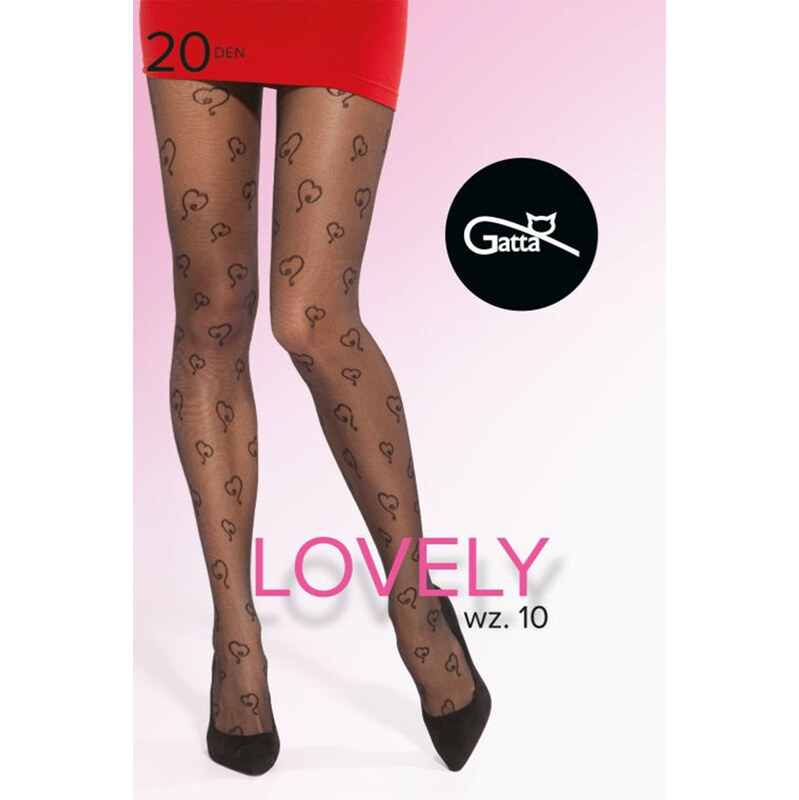 Silonkové pančuchy Gatta Lovely 10 20 DEN 64235054