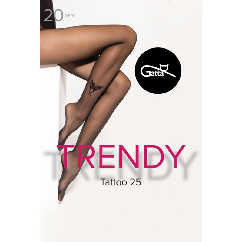 Silonkové pančuchy Gatta Tattoo 25 20 DEN 64235677