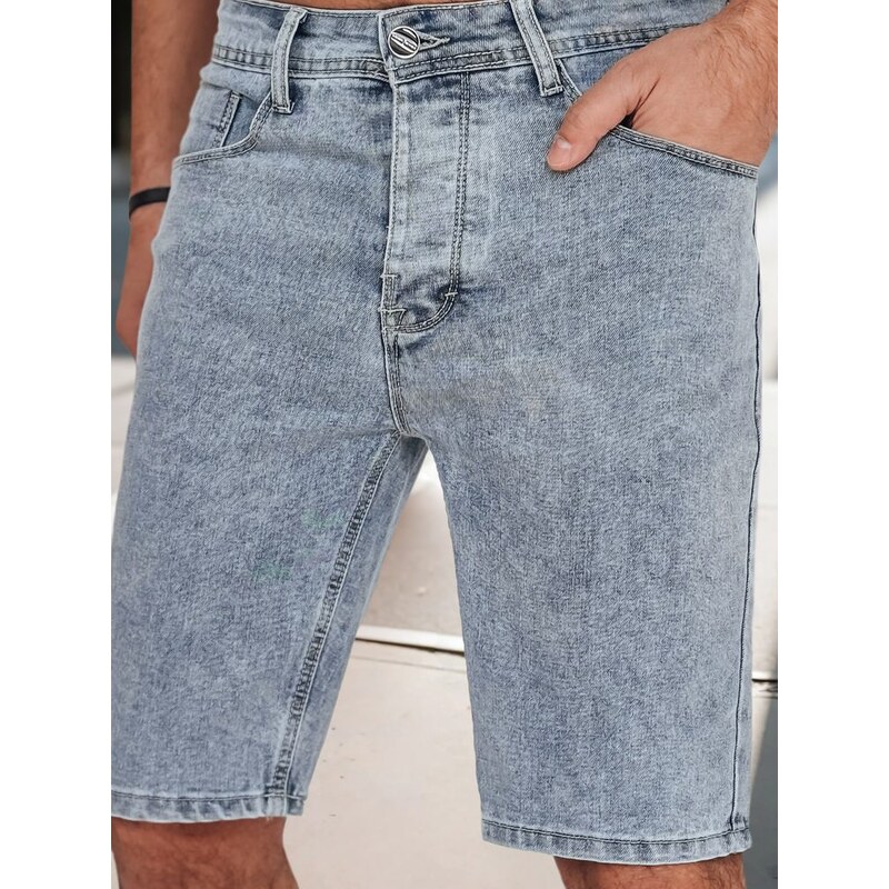 Dstreet Trendy modré rifľové kraťasy 63774223