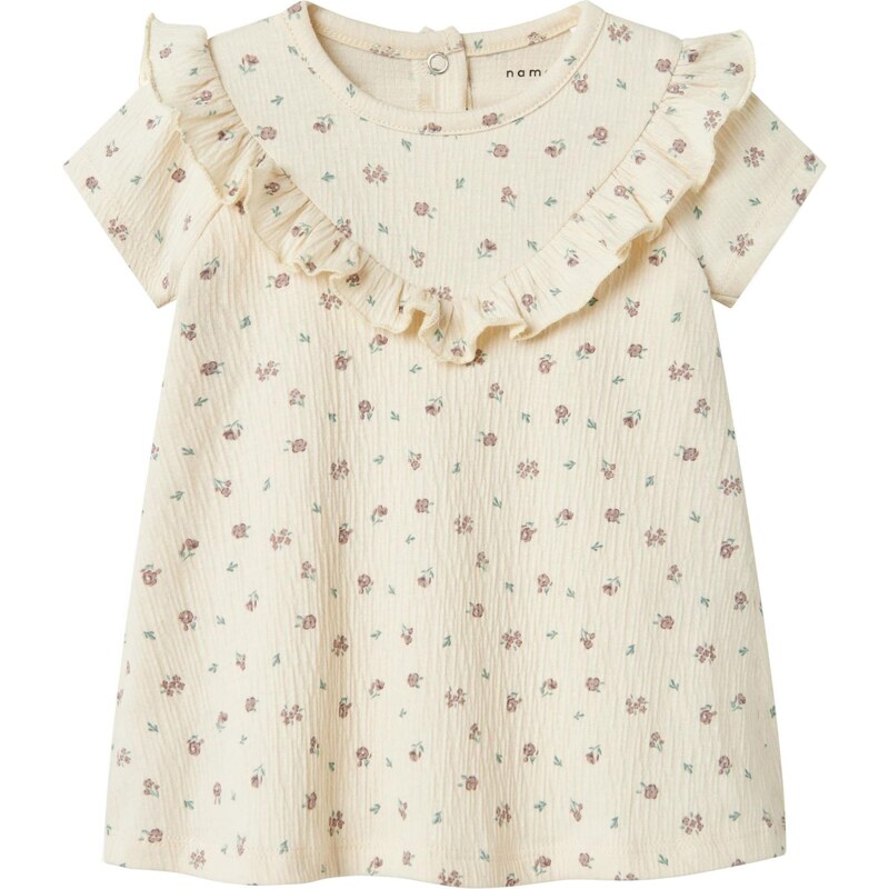 NAME IT Šaty béžová / zelená / pastelovo červená 63430435