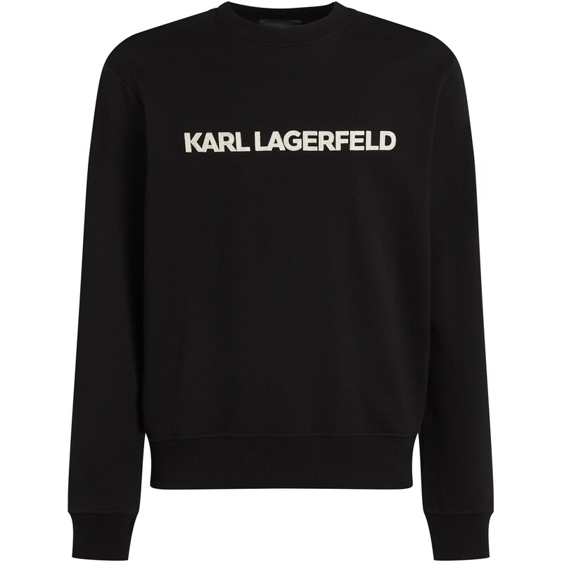 Karl Lagerfeld Mikina piesková / čierna 63556302
