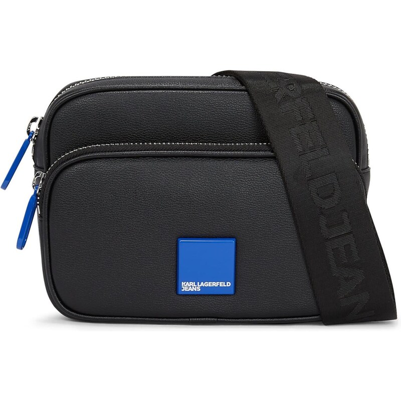 KARL LAGERFELD JEANS Taška cez rameno modrá / čierna / biela 63556313
