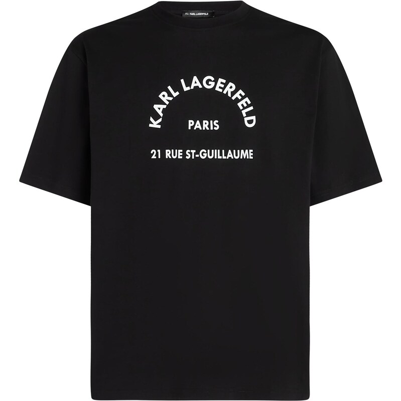 Karl Lagerfeld Tričko čierna / biela 63556344