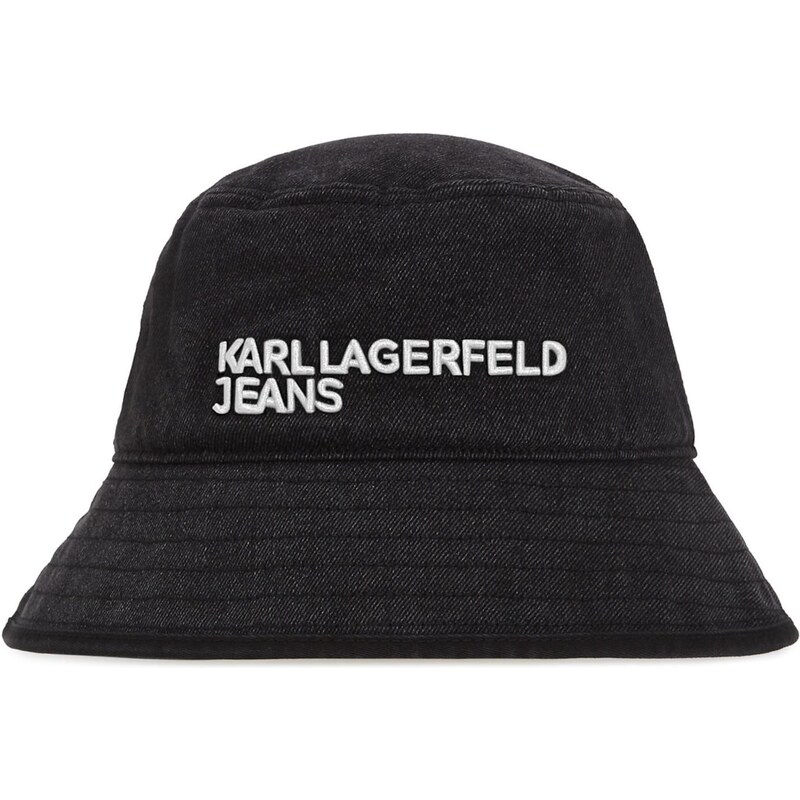 KARL LAGERFELD JEANS Klobúk čierny denim 63556370
