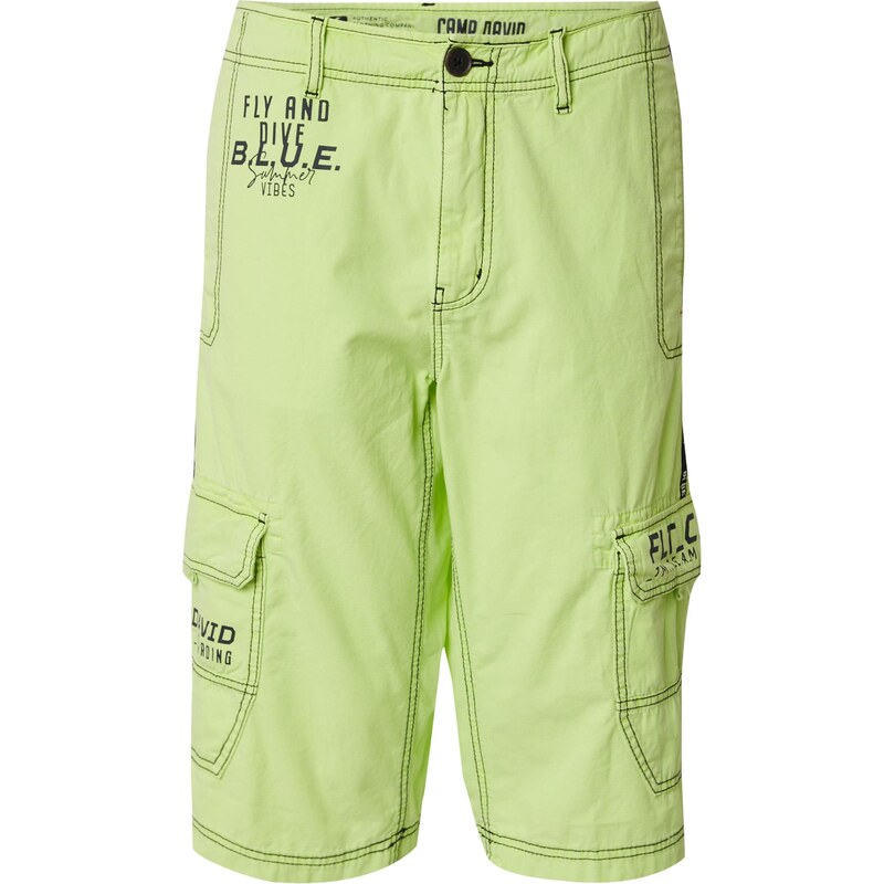 CAMP DAVID Kapsáče limetková / čierna 63556491