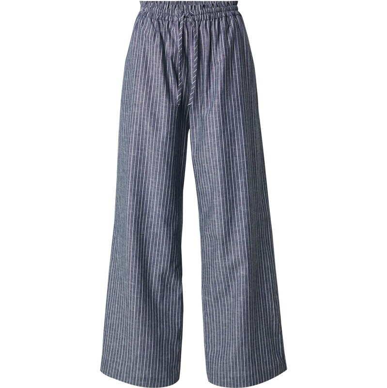 RÆRE by Lorena Rae Nohavice modrá / biela 63660851