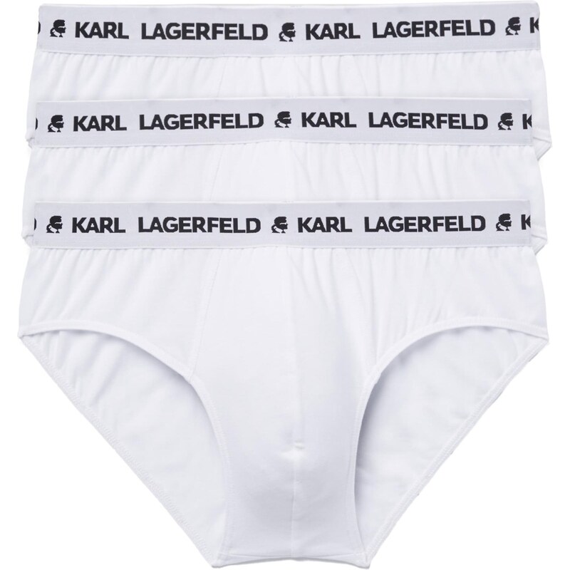 Karl Lagerfeld Boxerky čierna / biela 63556417
