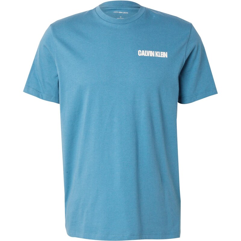 Calvin Klein Jeans Tričko azúrová / biela 63556802
