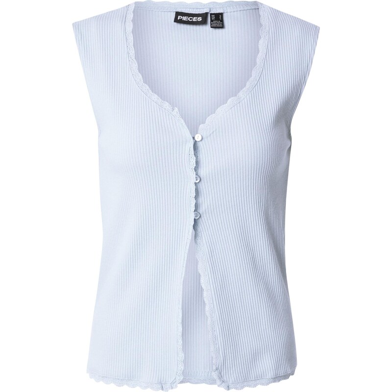 PIECES Top svetlomodrá 63556833