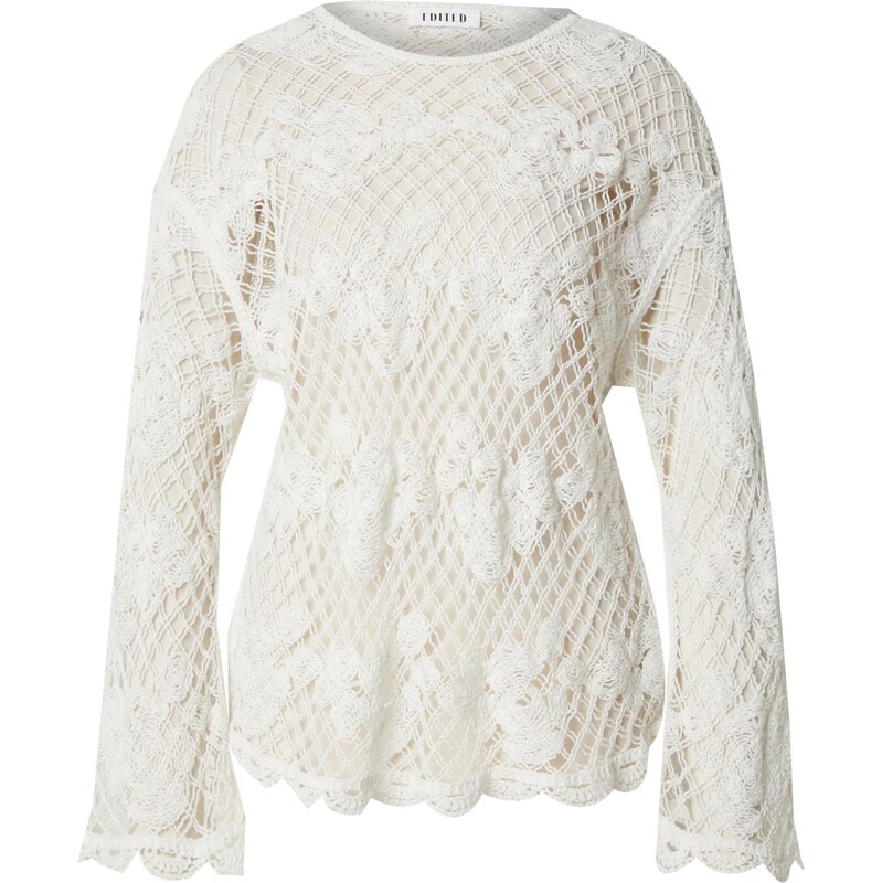 EDITED Sveter Luzia béžová / krémová 64201626