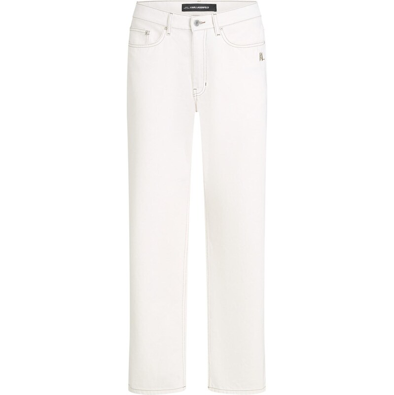 Karl Lagerfeld Džínsy krémová 63556412