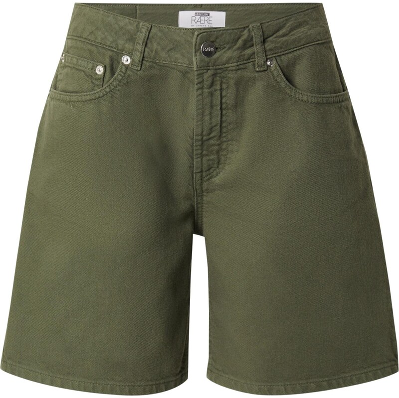 RÆRE by Lorena Rae Džínsy zelená 63570981