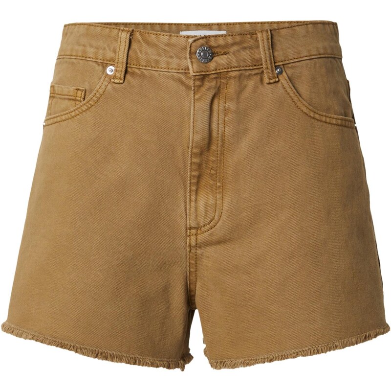 EDITED Džínsy Tardis hnedá 63734590