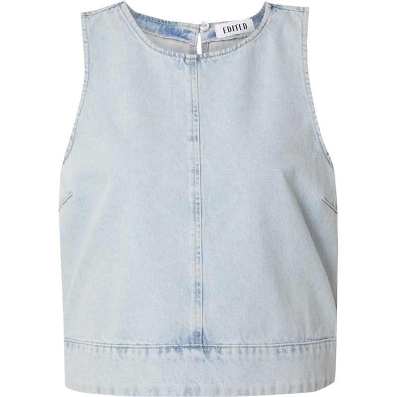 EDITED Top Raina modrá denim 67801401
