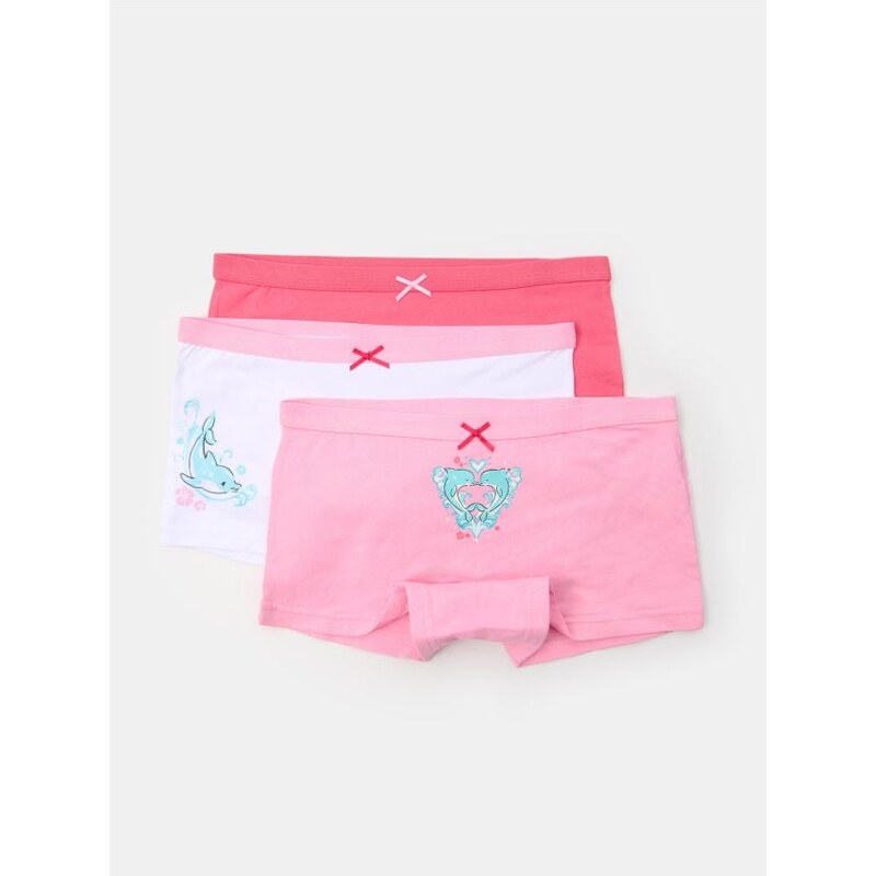 Sinsay - Súprava 3 boxeriek - viacfarebná 65762130