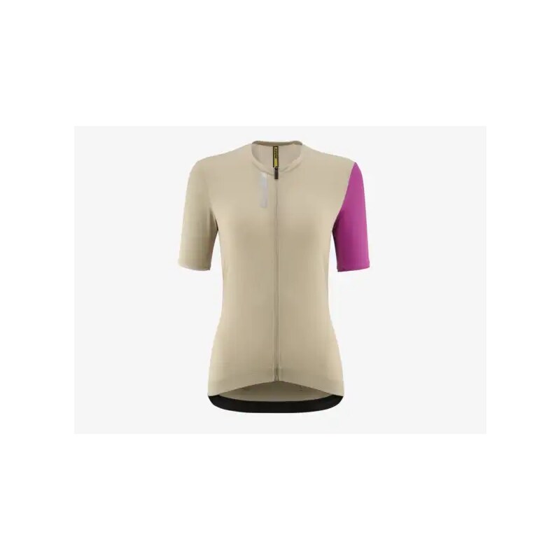 Mavic Essential dámsky dres krátky rukáv White Pepper/Fuchsia vel. M 63567169