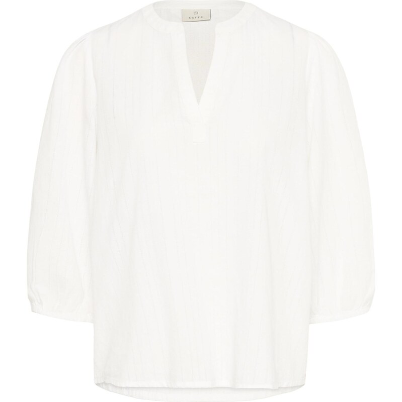 Kaffe Blúzka prírodná biela 64201315