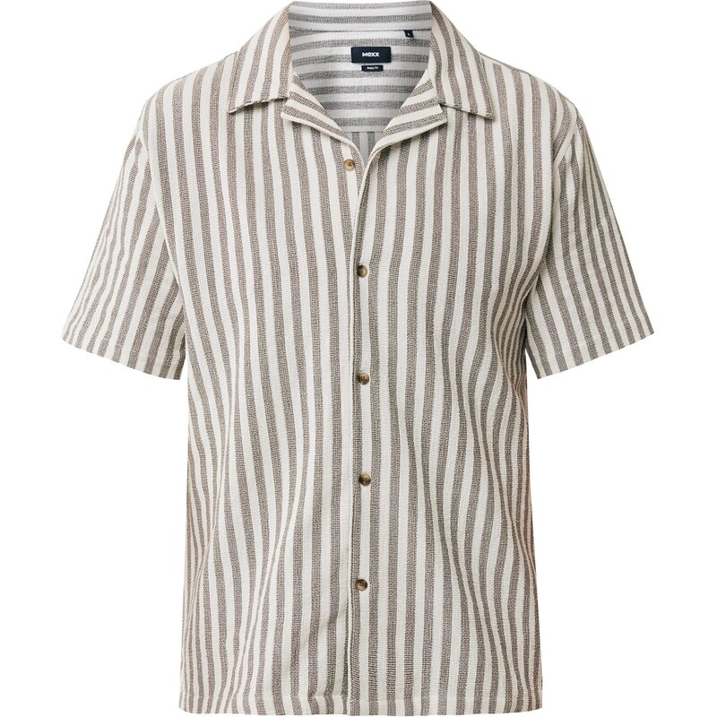 MEXX Košeľa béžová / zelená / kaki 63570870
