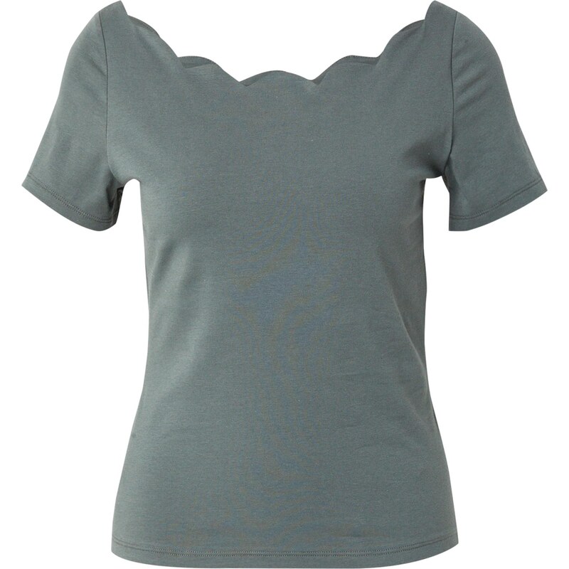 ABOUT YOU Tričko Charlotta tmavozelená 63571118