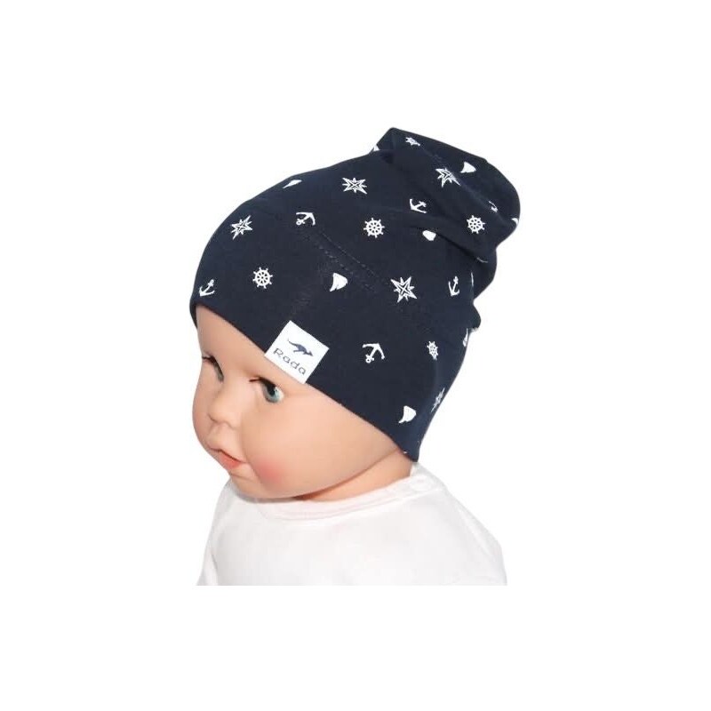 RADA Kojenecká čiapka Timo Kotva Dark Blue 46458066