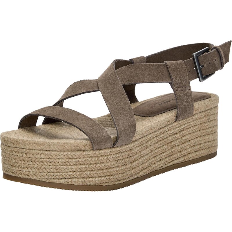 Pull&Bear Sandále tmavobéžová 64174046