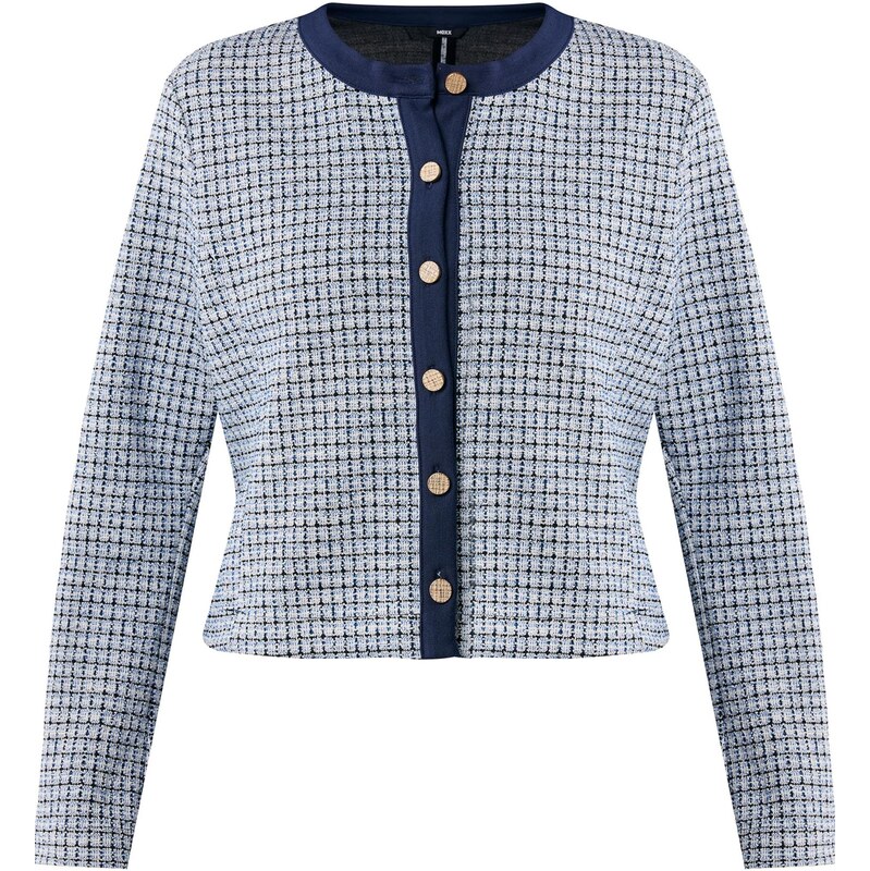 MEXX Kardigán tmavomodrá / čierna / biela 63570867