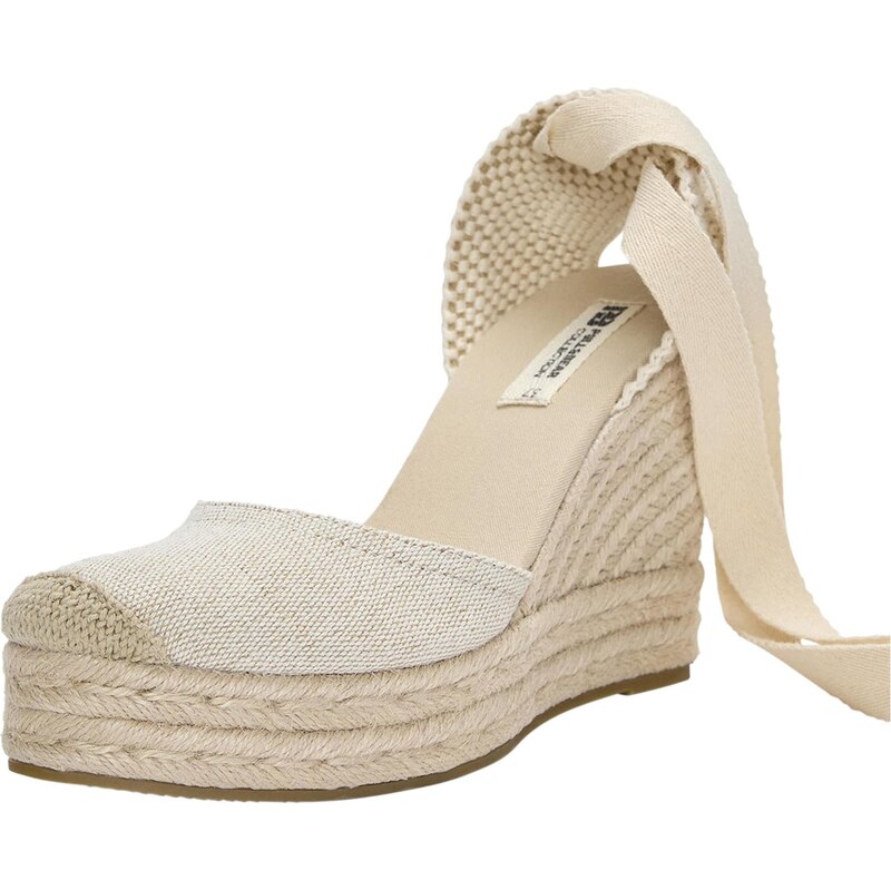 Pull&Bear Lodičky s otvorenou pätou béžová 64167109