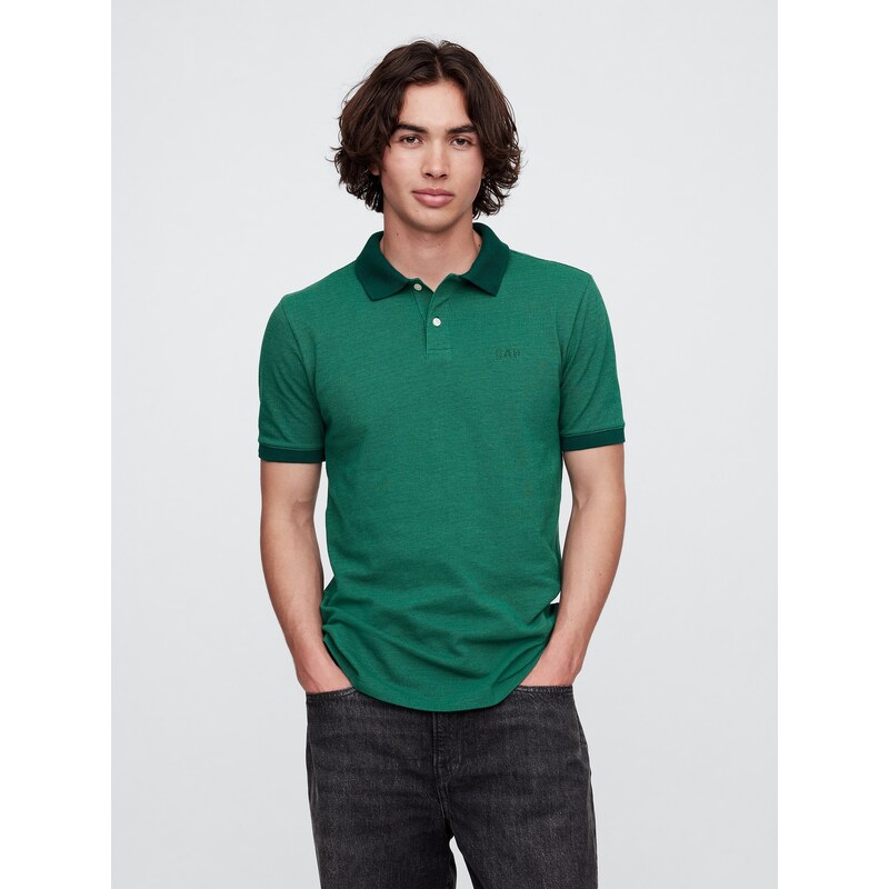 GAP Pánske Piqué polo tričko 586306-32 66265636