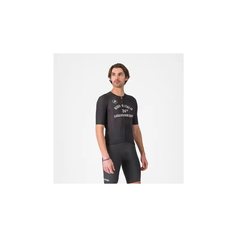 Castelli Giro Vintage Maglia Nera 34 pánsky dres krátky rukáv Nero vel 63578492