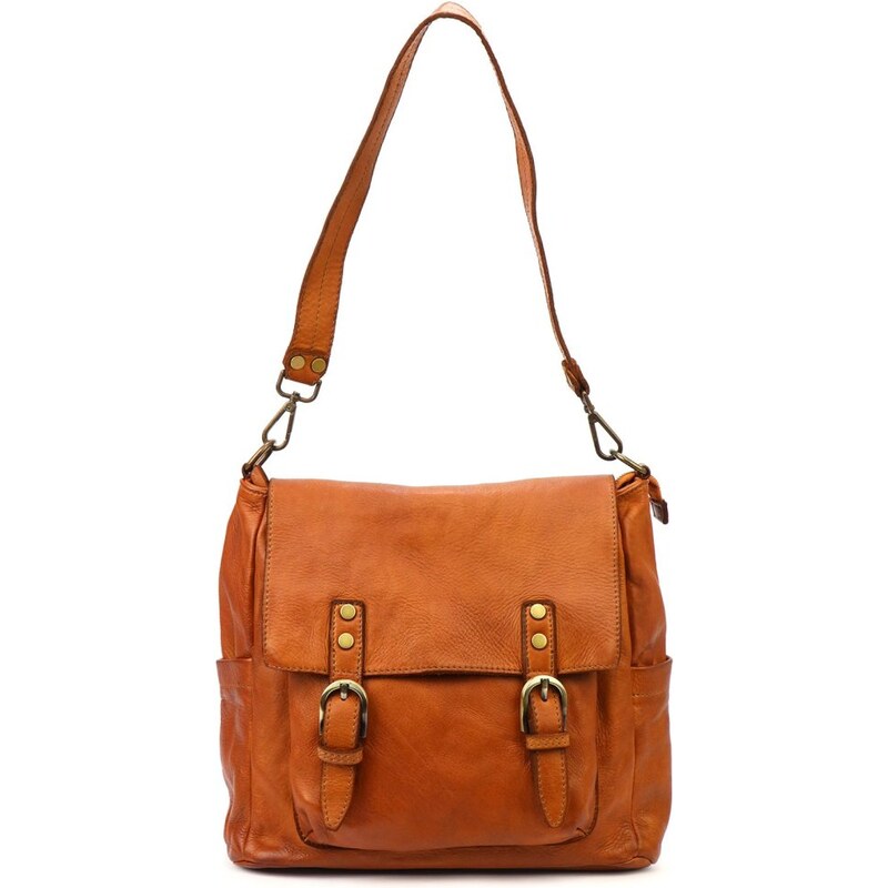 VS Dámská kožená kabelka Ronja hnedá 63580910