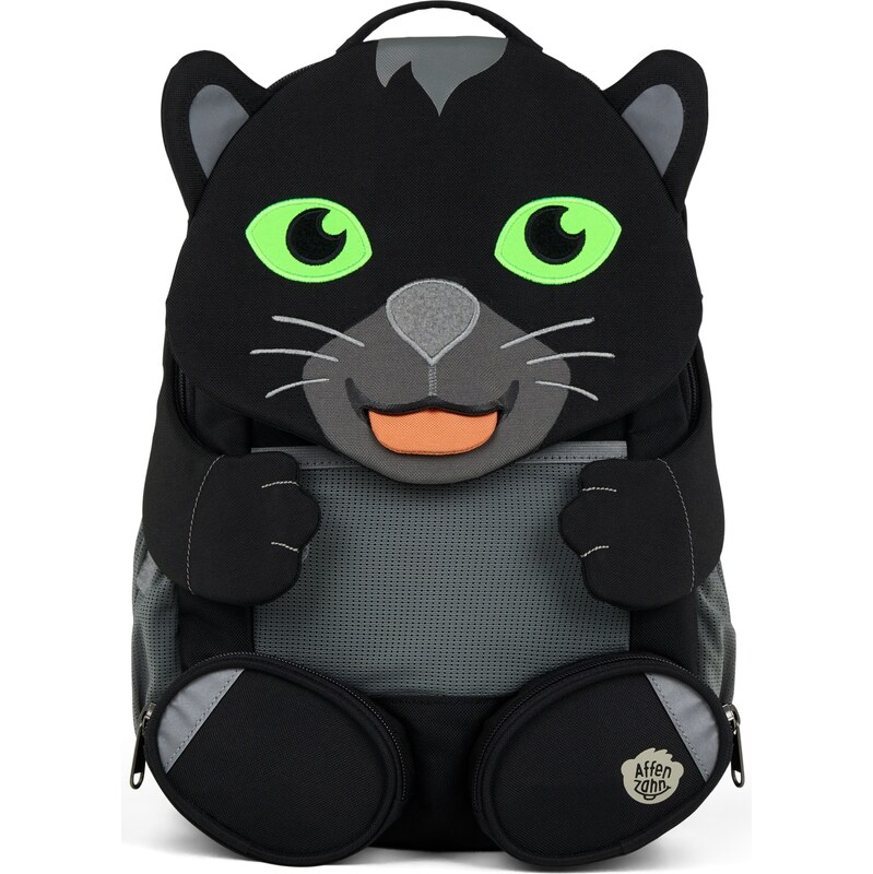 Affenzahn Detský batoh do škôlky Large Friend - Black Panther 63581000