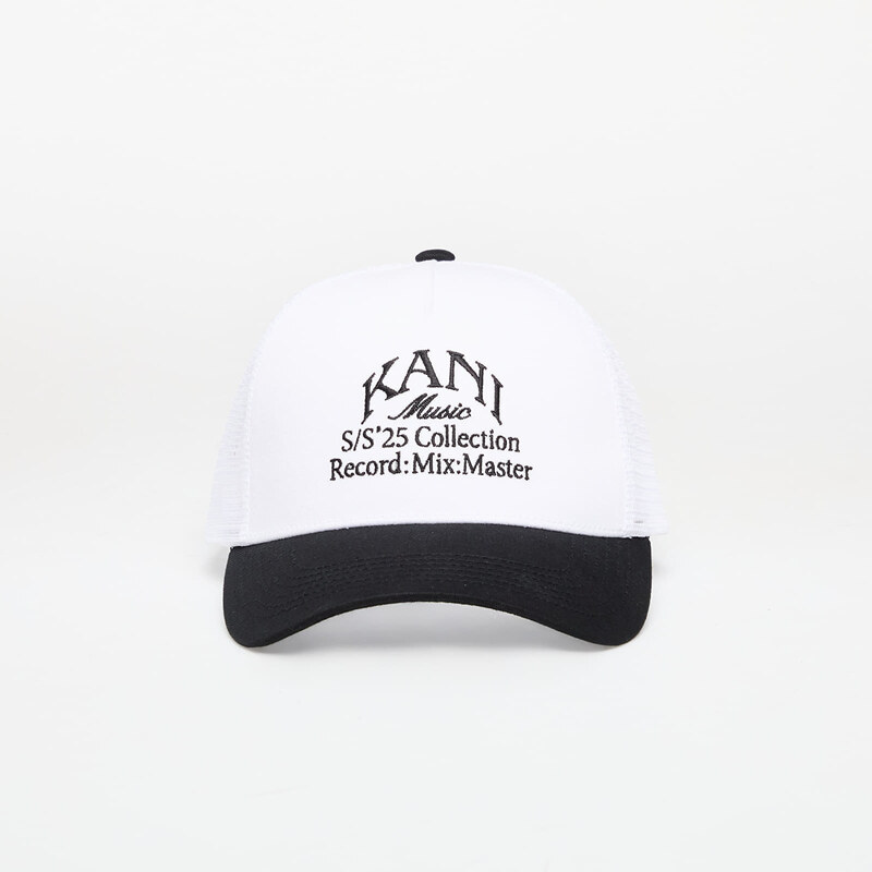 Čiapka Karl Kani Woven Signature Kani Music Trucker Cap White 63581542