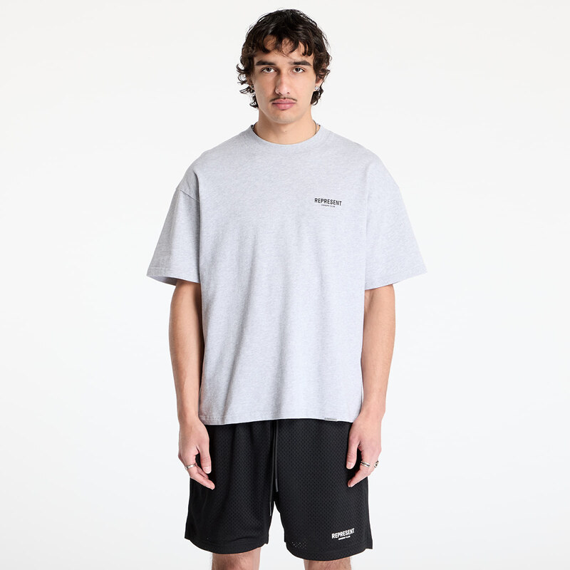 Tričko REPRESENT Represent Owners Club T-Shirt Ash Grey XXL 63581568