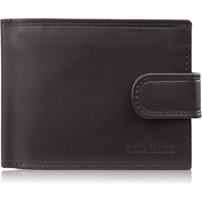 Paolo Peruzzi Pánska kožená peňaženka RFID | hnedá AL-16-BR 63581824