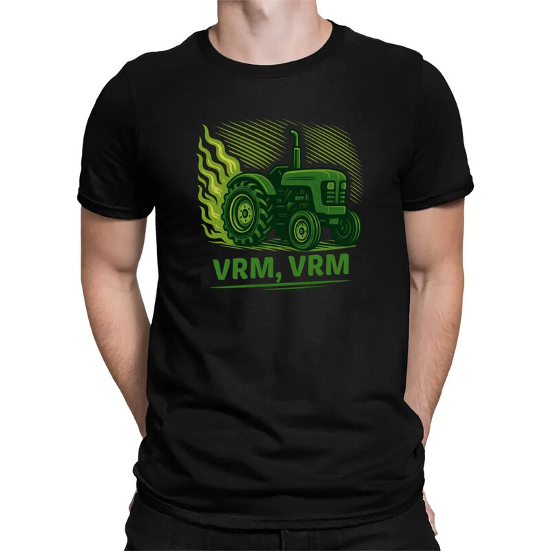 E-shop Garibald Vrm, vrm - traktor - pánske tričko s potlačou