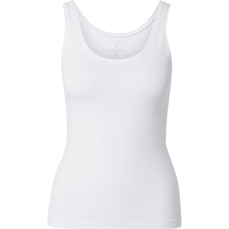 SEIDENSTICKER Top Schwarze Rose biela 63585740