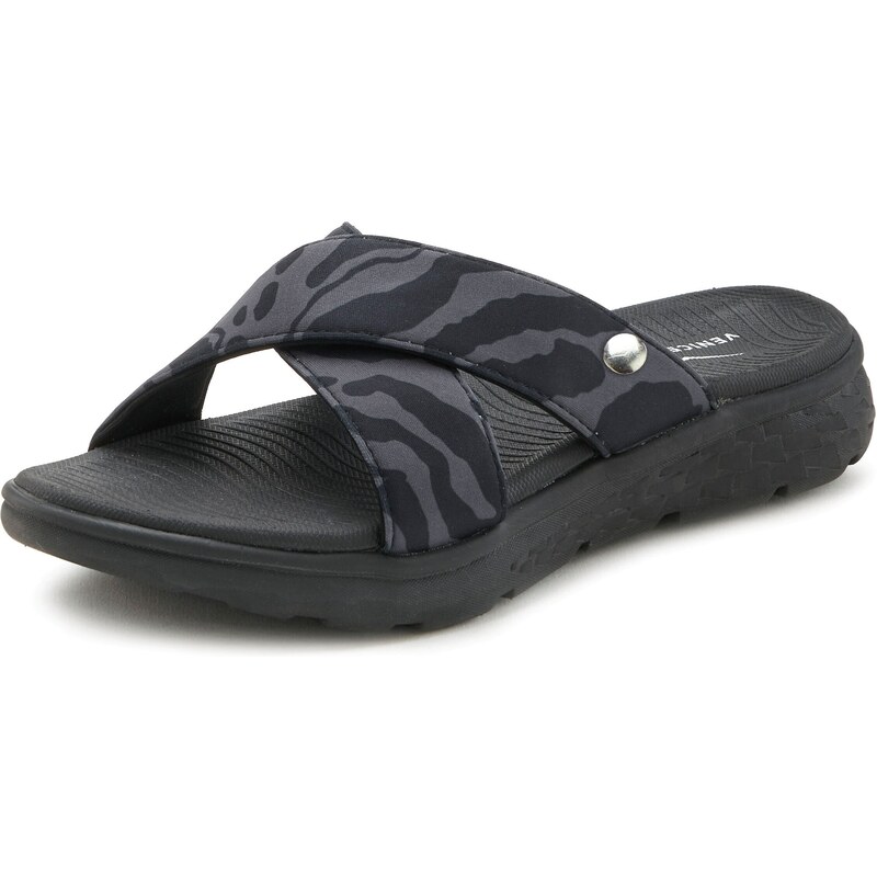 VENICE BEACH Šľapky tmavosivá / čierna 63585794